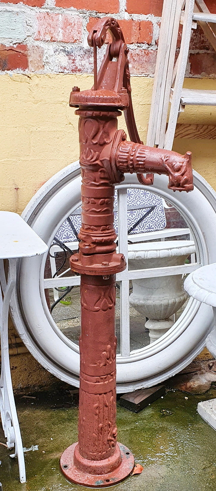A French Village's Water Fountain